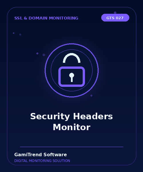 Security Headers Monitor