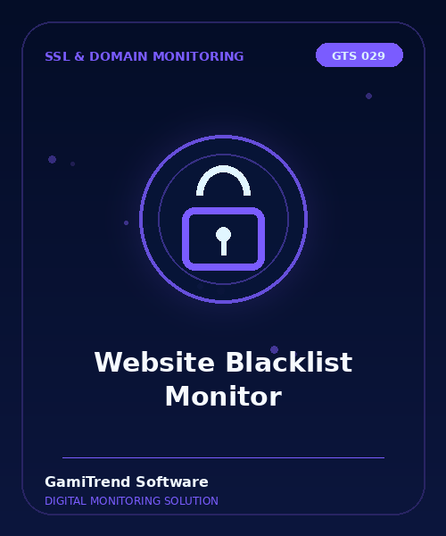 Website Blacklist Monitor