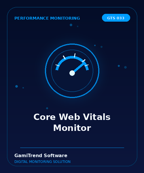 Core Web Vitals Monitor
