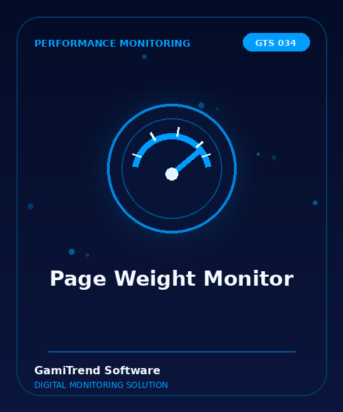 Page Weight Monitor