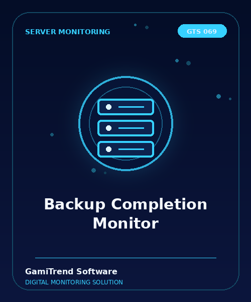 Backup Completion Monitor