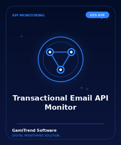 Transactional Email API Monitor