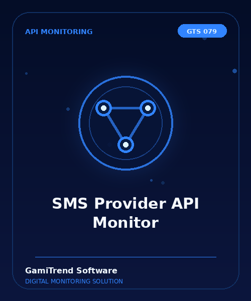 SMS Provider API Monitor