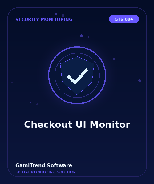Checkout UI Monitor