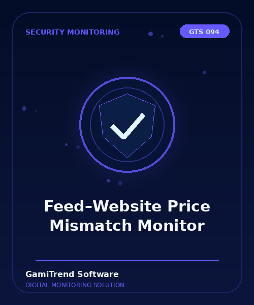 Feed–Website Price Mismatch Monitor